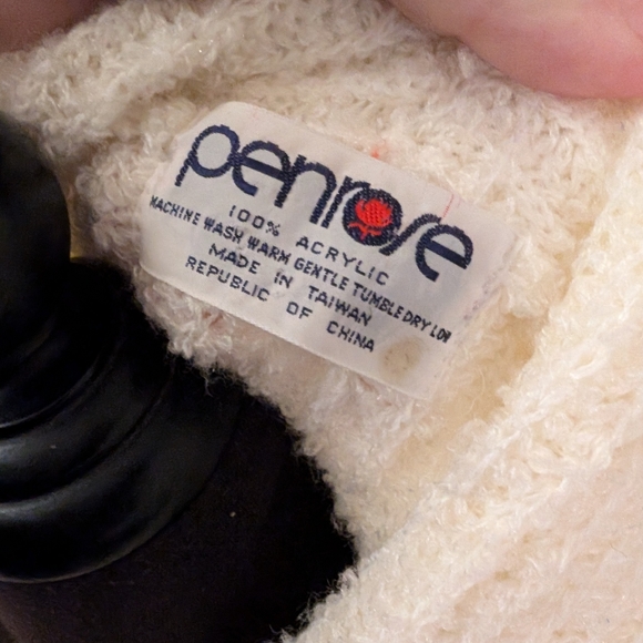 Vintage boucle' Penrose ROCKABILLY sweater LG Beautiful LN - Picture 5 of 7